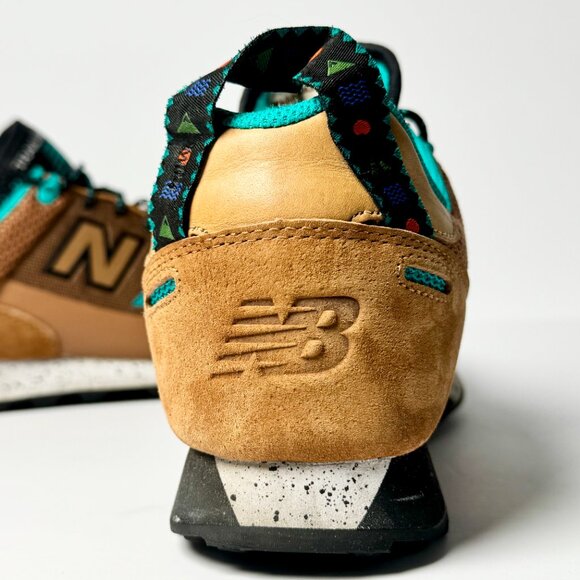 New Balance Men's Trailbuster Re-engineered Sneakers in Tan and Teal Sz 10.5 - Picture 8 of 13